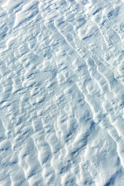 Texture neige, abstraite réalisée avec couverture de neige — Photo