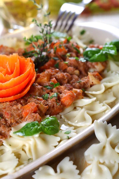 Bolognese saus — Stockfoto