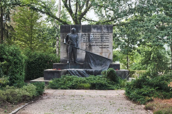Серпня 2022 Дрезден Німеччина Радянський Гарнізонний Цвинтар Кладовище Другої Світової — стокове фото