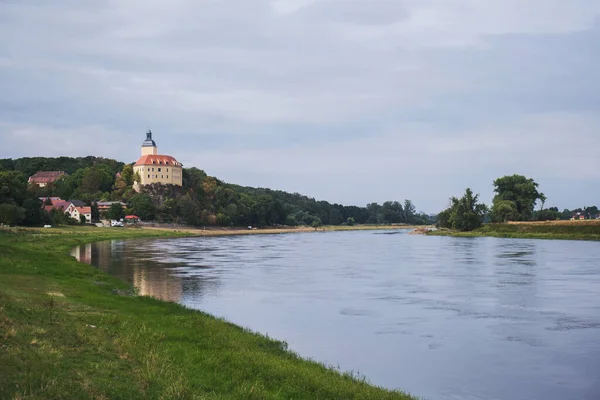 Αυγούστου 2022 Castle Hirschstein Γερμανία — Φωτογραφία Αρχείου