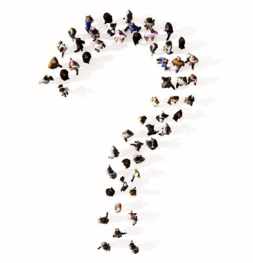 Kavramsal ya da kavramsal olarak geniş insan topluluğu mu kuruyor? yazı tipi. Birlik ve çeşitlilik için 3d illüstrasyon metaforu, insani yardım, takım çalışması, işbirliği, eğitim, arkadaşlık ve toplum