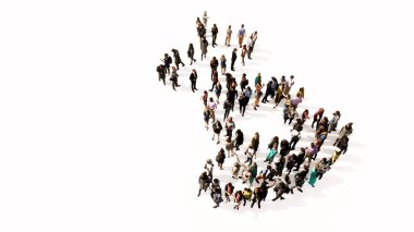 Beyaz arka planda sıcak bir fincan kahve, kapuçino ya da espresso imajı oluşturan kavramsal ya da kavramsal geniş bir topluluk. Sabahın, restoranın, molasının ya da enerjinin 3 boyutlu metaforu