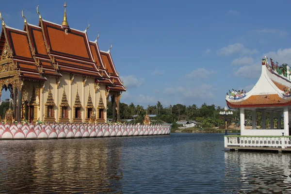 Temple Wat Plai Laem, Samui, Thaïlande — Photo