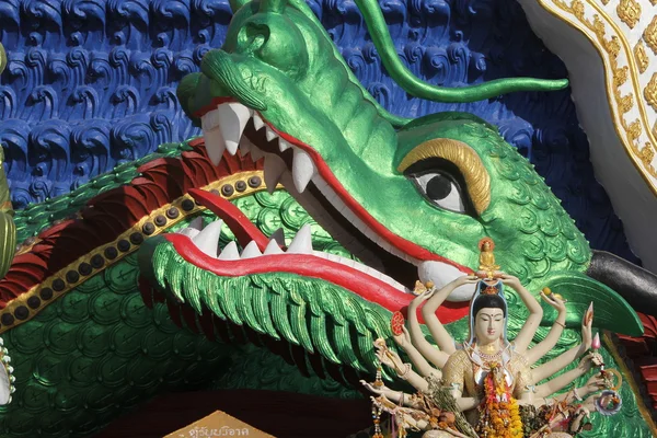 Wat Plai Laem templo, Samui, Tailandia — Foto de Stock