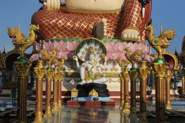 Wat plai laem templom, samui, Thaiföld — Stock Fotó