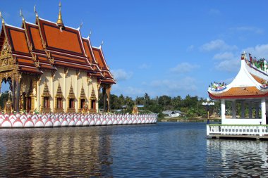 WAT plai laem tapınak-samui-Tayland