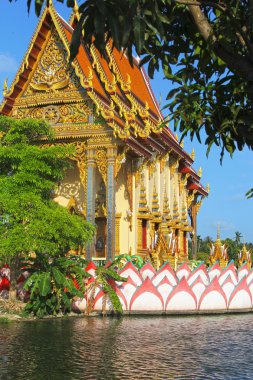 WAT plai laem tapınak-samui-Tayland