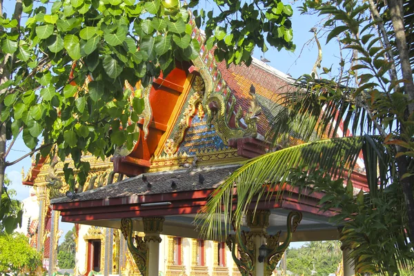 WAT plai laem tapınak-samui-Tayland Telifsiz Stok Imajlar