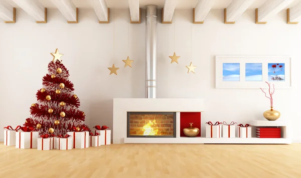 Interior de Navidad — Foto de Stock