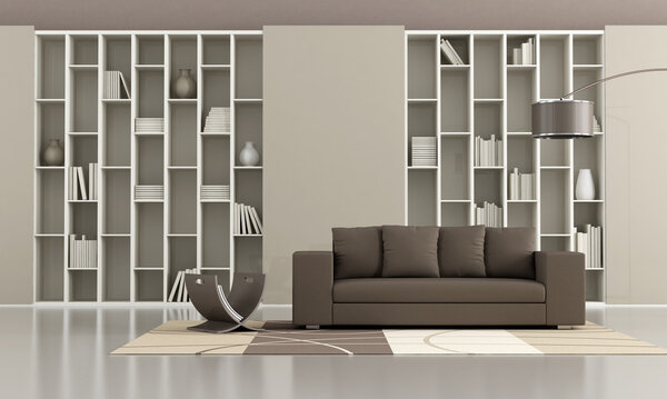 Минималистская гостиная
