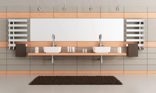 Elegant modern bathroom — Stock Photo, Image