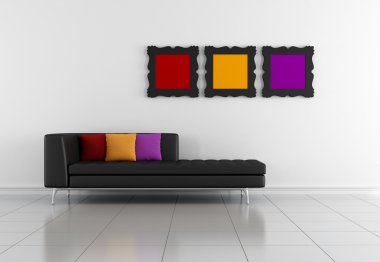 Minimalist lounge
