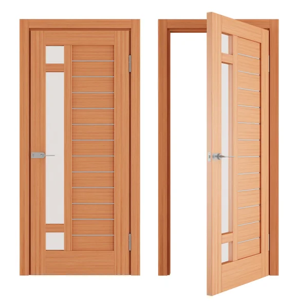 Wooden Doors — Stock Photo, Image