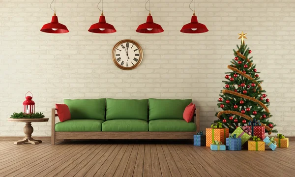 Salón de Navidad — Foto de Stock