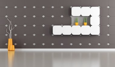 alçı panel boş salon