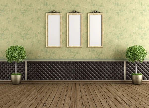 Empty vintage room — Stock Photo, Image