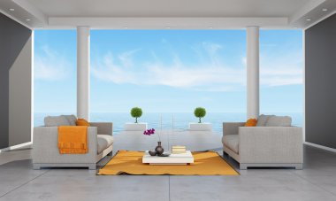 İç modern tatil Villa