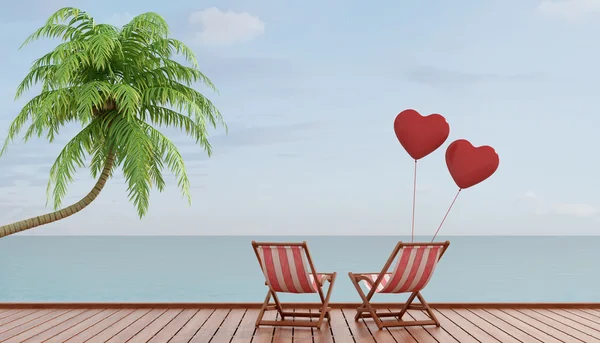 Romantic vacation Stock Photo