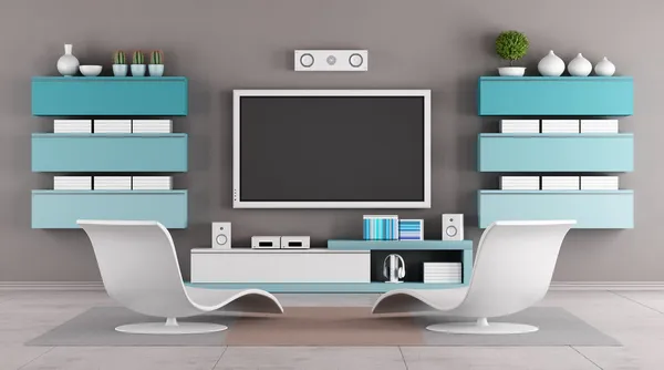 Contemporary living room — Stock Photo, Image