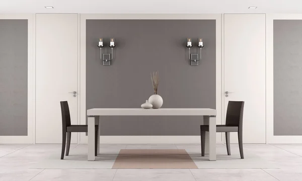 Contemporary dining room — Stock Photo, Image