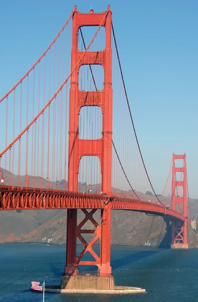 Ponte portão dourado — Fotografia de Stock