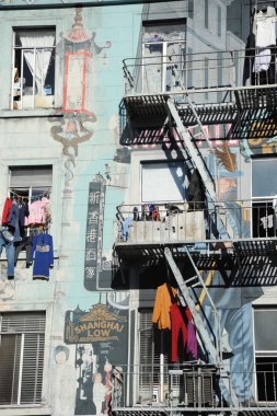 Çin Mahallesi'ndeki evin cephe