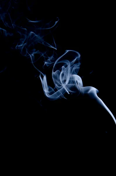 Dym i świeca — Zdjęcie stockowe