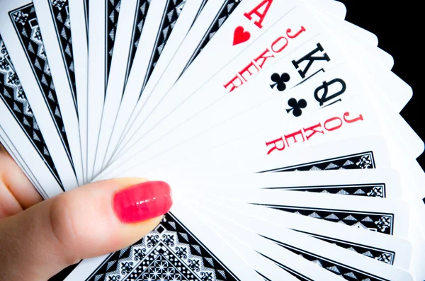 Gambling Cards — Stock Photo, Image