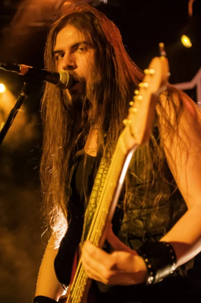 Banda Iced Earth - spettacolo dal vivo — Foto Stock