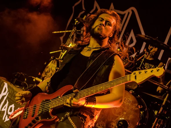 Iced earth zespołu - koncert — Zdjęcie stockowe