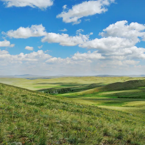 Green hills of Asia — Stock Photo, Image