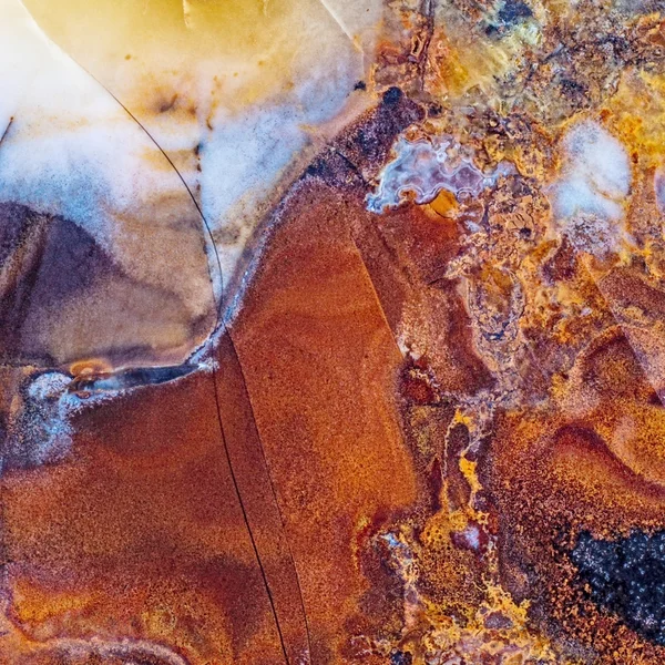 Moss Agate abstract close-up — Stock Photo, Image