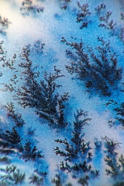 Cristalli di dendrite macro — Foto Stock