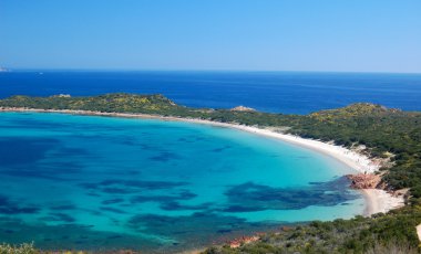 Sardinya deniz manzarası