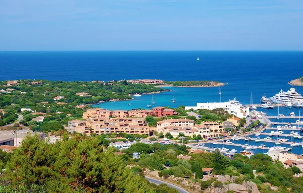 Porto Cervo Vista Aérea Cerdeña —  Fotos de Stock