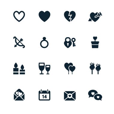 Sevgililer günü simgeler