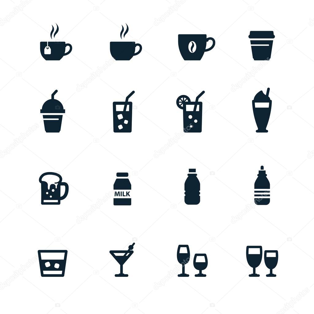 Drink and Beverages Icons