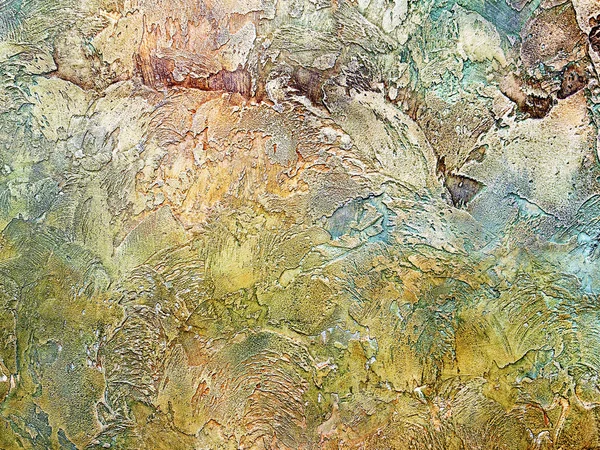 Grunge background of multicolored rough plaster — Stock Photo, Image