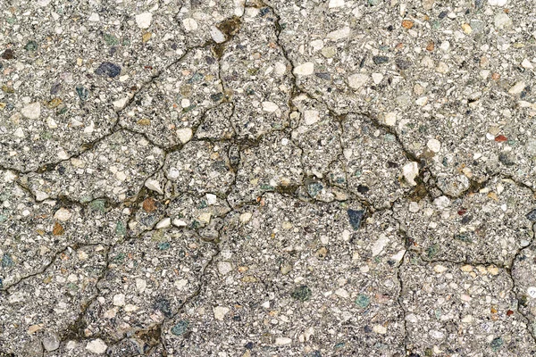 Textura antigua de asfalto con grietas —  Fotos de Stock