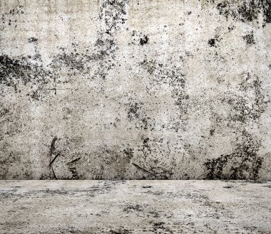 grunge tarzı, kentsel arka plan beton Oda