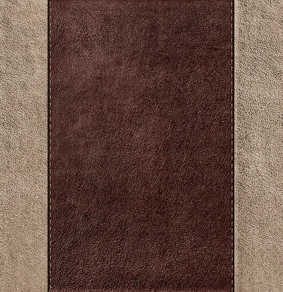 dikişli deri arka plan kombine