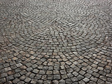 kaldırım desenli beton kaldırım döşeme