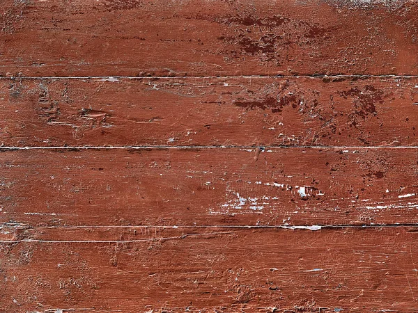 Oude Houten Planken Geschilderd Rode Kleur Als Achtergrond — Stockfoto