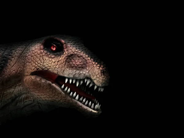 배경에 공룡의 주둥이 — 스톡 사진