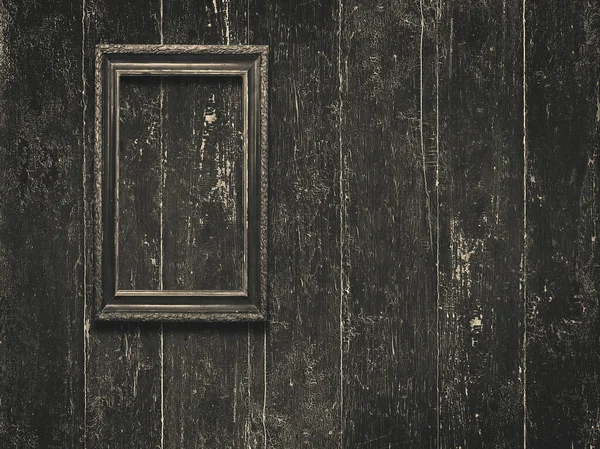 古い木製フレーム上のヴィンテージ木製の背景 — ストック写真