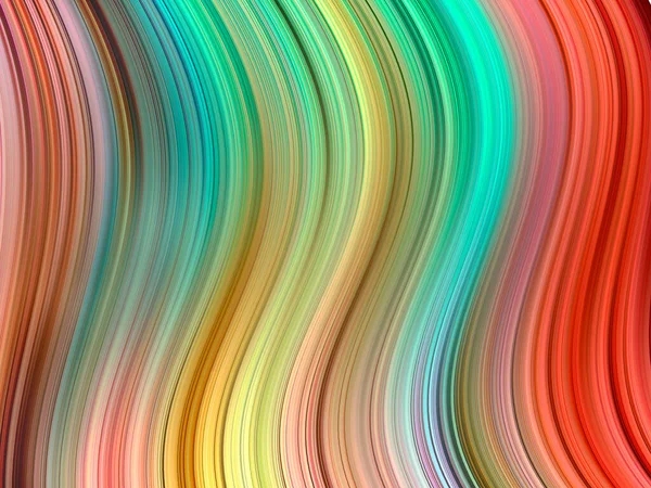 抽象的な明るい多色の縞模様の背景 — ストック写真