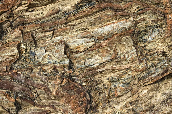 Stenen Rock Met Scheuren Achtergrond — Stockfoto