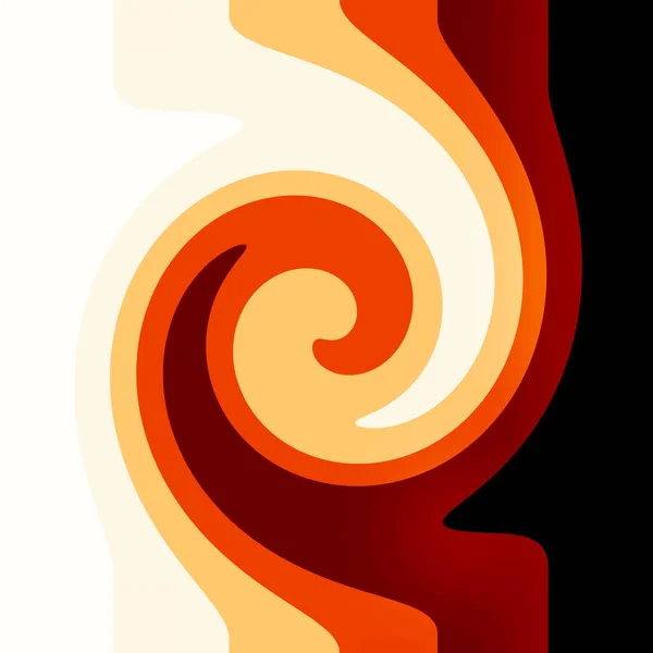 Colorido Abstrato Vintage Espiral Fundo — Fotografia de Stock
