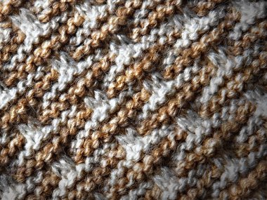 Örgü kumaşın eski dokusunu arka plan olarak kapat