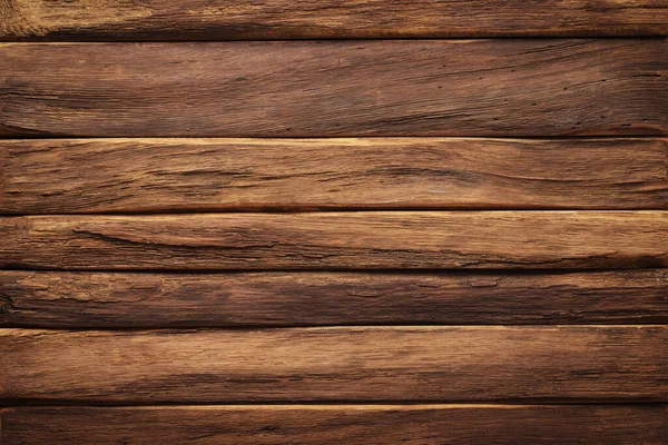 深色木材质地 以褐色木板为背景 — 图库照片